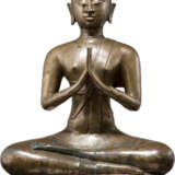 Bronze-Buddha, Thailand, Ayutthaya-Periode, 17. Jahrhundert - Foto 1