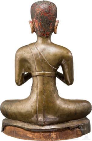 Bronze-Buddha, Thailand, Ayutthaya-Periode, 17. Jahrhundert - photo 4