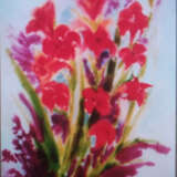 “Still life with gladiolus.” Paper Watercolor Realist Still life 2000 - photo 1
