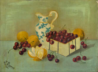 Stillleben mit Früchten und einer Kanne, 1904