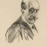 Либерман, Макс. Selbstporträt, 1913 - фото 1