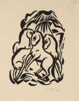 Vier Pferde, 1916/1917