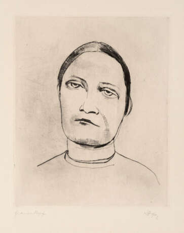 Хофер, Карл. Frauenkopf, 1933 (?) - фото 1