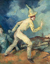 Flüchtende Maske, 1944