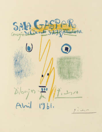 Пикассо, Пабло. Sala Gaspar, Barcelona, 1961 - фото 1