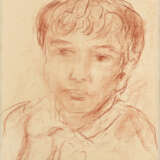  Мальчик, портрет, 1968. Backnang, 1894 - Stuttgart, 1986 - фото 2