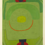 Аккерман, Макс. Kontrapunkt grün auf grün, 1968 - фото 1