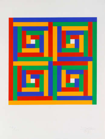 Le Projet De Loi, Max. Komposition in vier Farben, 1969 - photo 1