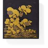  Schreibkasten suzuribako mit Chrysanthemen - Foto 1
