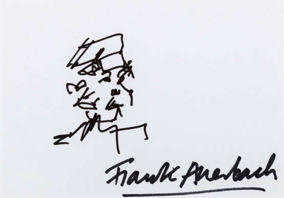 Auerbach, Frank. Selbstbildnis - photo 1