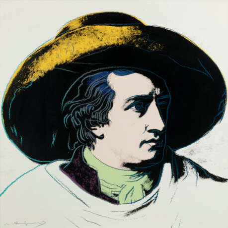 Warhol, Andy. Goethe, 1982 - Foto 1