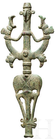 Bronze-Standarte, Luristan, 1000  -  650 vor Christus - фото 1