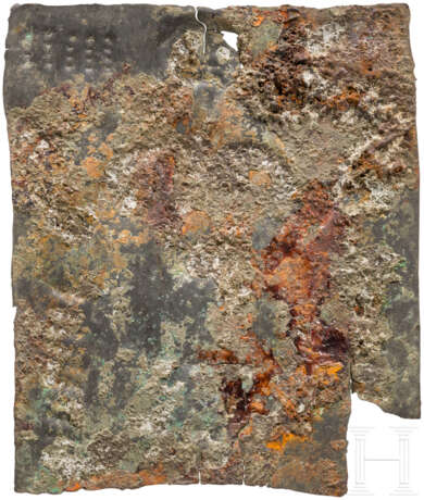 Votivblech mit Adorant, urartäisch, 8. Jahrhundert vor Christus - фото 2
