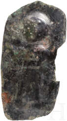 Votivblech mit Adorant, urartäisch, 8. Jahrhundert vor Christus
