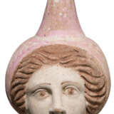 Polychrome Oinochoe mit plastischem Antlitz einer Dame, Canosa, Unteritalien, 4. Jahrhundert vor Christus - фото 4