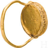Fingerring, Gold, hellenistisch, 3. - 1. Jahrhundert vor Christus - фото 2