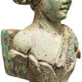 Bacchus-Büstenapplike, Bronze, römisch, 2. - 3. Jahrhundert - Foto 2