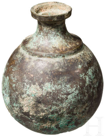 Bronze-Aryballos, römisch, 1. - 3. Jahrhundert - photo 1
