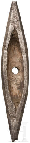 Teil eines silbernen Gürtelbeschlags mit Niello-Einlagen, römisch, 3. Jahrhundert - Foto 2