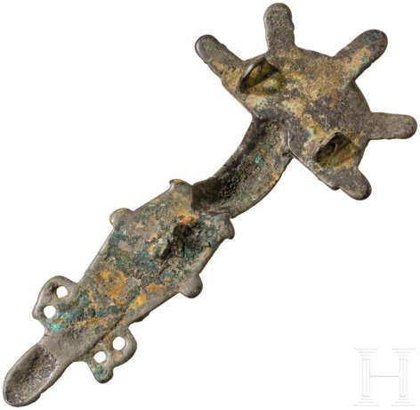 Fünfknopfibel, frühslawisch, Südosteuropa, Mitte 6. Jahrhundert - Foto 2