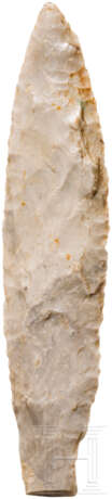 Dolchklinge aus Flint, Kupferzeit, Seeland, 3. Jahrtausend vor Christus - Foto 1