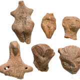 Sechs neolithische Idole, Südosteuropa, Neolithikum, 5. Jahrtausend vor Christus - photo 1