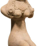 Weibliches Terrakotta-Idol, Indus Valley Civilization, Pakistan-Nordwestindien, 3. Jahrtausend vor Christus - Foto 1