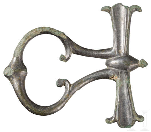Militärische Gürtelöse, verzinnt, römisch, 3. - 4. Jahrhundert - фото 1