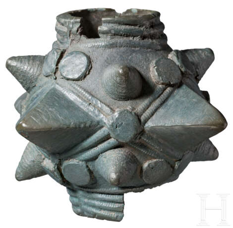 Keulenkopf aus Kupferlegierung, südslawisch oder byzantinisch, 11. - 12. Jahrhundert - фото 1