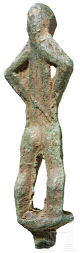 Bronzene Votivfigur, Westasien, 8. - 6. Jahrhundert vor Christus - photo 2