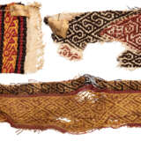 Drei Textilfragmente, Peru, Nazca und Chancay, 100 vor Christus - 600 n. Chr. bzw. 900 - 1460 - photo 1