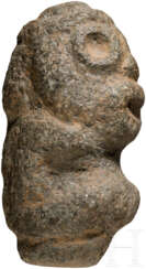Kauernde Figur, Taíno-Kultur, Karibik, 11. - 15. Jahrhundert