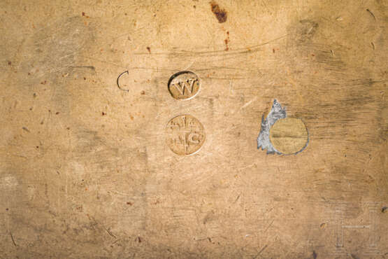 Vergoldetes, graviertes Renaissancekästchen, süddeutsch, datiert 1549 - photo 6