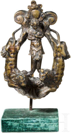 Frühbarocker Bronze-Türklopfer, Italien, um 1650 - фото 1