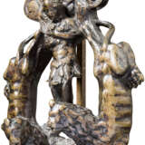 Frühbarocker Bronze-Türklopfer, Italien, um 1650 - Foto 4