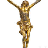 Christuskorpus, vergoldete Bronze, deutsch, 17. Jahrhundert - Foto 1