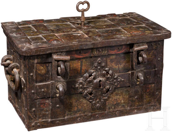 Kleine Kriegskasse, süddeutsch, 2. Hälfte 17. Jahrhundert - photo 1