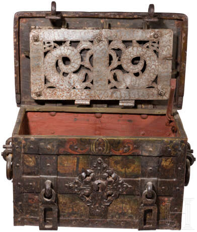 Kleine Kriegskasse, süddeutsch, 2. Hälfte 17. Jahrhundert - Foto 2