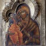 «Икона Пресвятая БогородицаТроеручица19 век» - фото 1