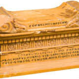 Miniatur des Sarkophages des Lucius Cornelius Scipio, Italien, 19. Jahrhundert - Foto 1
