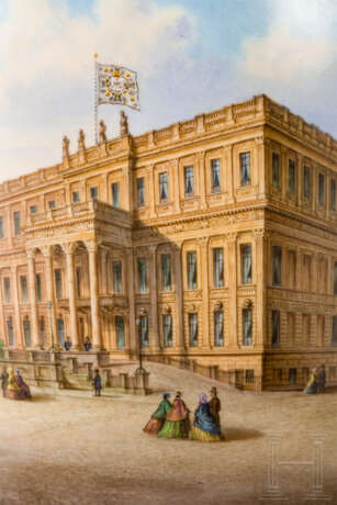 Imposante Prunk-Henkelvase, KPM, Berlin, um 1860 - Foto 8