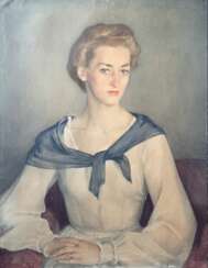 Portrait de la princesse Irina Оболенской 1948