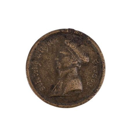 Befreiungskriege Napoleon 1815 - Bronzemedaille Waterloo, - фото 1