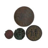 Kleines Konvolut antiker Münzen sowie Kirchenstaat - Foto 2