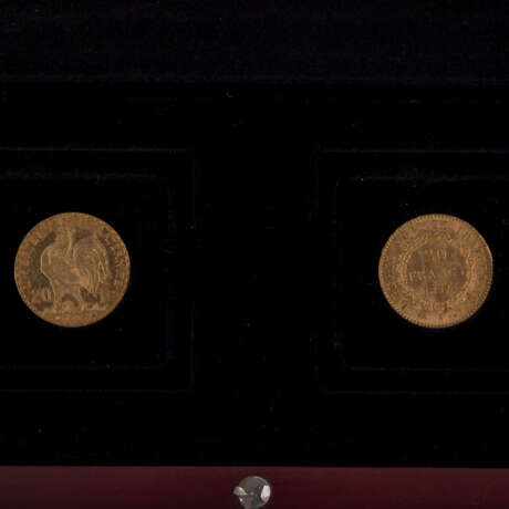 Frankreich/GOLD - 2 x 20 Francs im Set, - фото 3