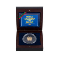 Portugal/GOLD - 1 Escudo 2001,