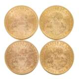 USA/GOLD - 4 x 20 Dollars Liberty Head, - фото 1