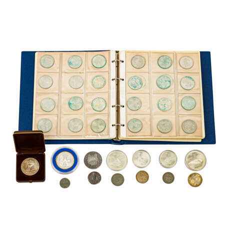 Münzen und Medaillen, mit SILBER - - Foto 1