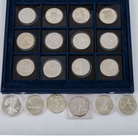 USA - Box mit 24 Münzen, darunter - Foto 3