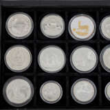 2 Boxen mit diversen Silberunzen und Münzen - Foto 2